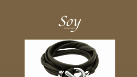 What Soy-accessories.com website looked like in 2016 (7 years ago)