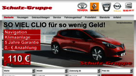 What Schulz-gruppe.com website looked like in 2016 (9 years ago)