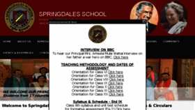 What Springdalespusa.com website looked like in 2016 (7 years ago)