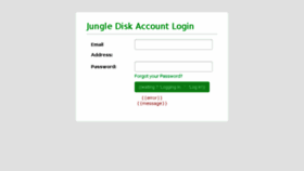 What Secure.jungledisk.com website looked like in 2016 (7 years ago)