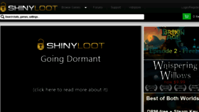 What Shinyloot.com website looked like in 2016 (7 years ago)