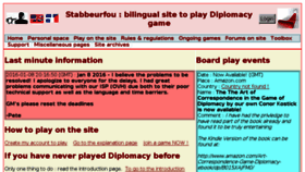 What Stabbeurfou.org website looked like in 2016 (7 years ago)