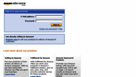 What Sellercentral.amazon.fr website looked like in 2016 (8 years ago)