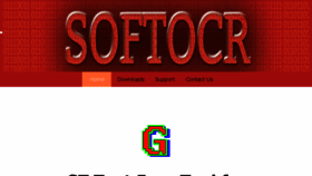 What Softocr.com website looked like in 2016 (7 years ago)