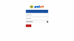 What Sisak.polsri.ac.id website looked like in 2016 (7 years ago)