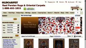 What Silkpersianrugs.com website looked like in 2016 (8 years ago)