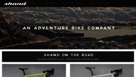 What Shandcycles.com website looked like in 2016 (7 years ago)