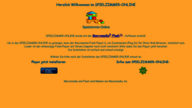 What Spielzimmer-online.de website looked like in 2016 (7 years ago)