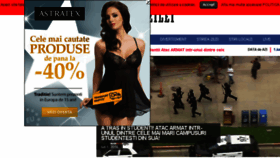 What Stireazilei.ro website looked like in 2016 (8 years ago)