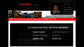 What Sewabus.com website looked like in 2016 (7 years ago)