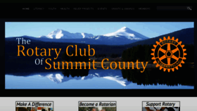 What Summitrotary.com website looked like in 2016 (7 years ago)