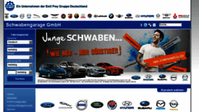 What Schwabengarage.de website looked like in 2016 (7 years ago)