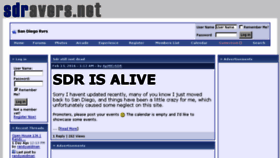 What Sdravers.net website looked like in 2016 (7 years ago)