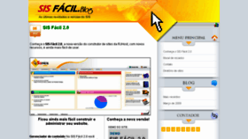 What Sisfacil.com.br website looked like in 2016 (7 years ago)
