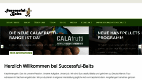 What Successful-baits.de website looked like in 2016 (7 years ago)