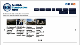 What Scottishconstructionnow.com website looked like in 2016 (8 years ago)