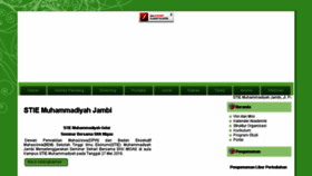 What Stiemuhjbi.ac.id website looked like in 2016 (7 years ago)