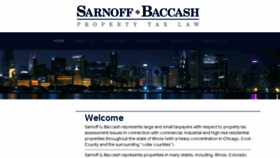What Sarnoffbaccash.com website looked like in 2016 (7 years ago)