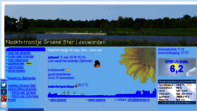 What Strandje.nl website looked like in 2016 (7 years ago)