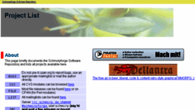 What Schmorp.de website looked like in 2016 (7 years ago)