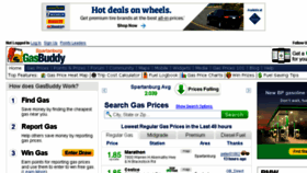 What Spartanburggasprices.com website looked like in 2016 (7 years ago)