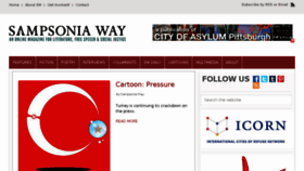 What Sampsoniaway.org website looked like in 2016 (7 years ago)