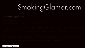 What Smokingglamor.com website looked like in 2016 (7 years ago)