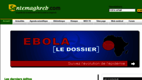 What Santemaghreb.com website looked like in 2016 (7 years ago)