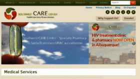 What Southwestcare.org website looked like in 2016 (7 years ago)
