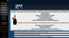 What Service-termopane.ro website looked like in 2016 (7 years ago)