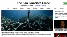 What Sftimes.co website looked like in 2016 (7 years ago)