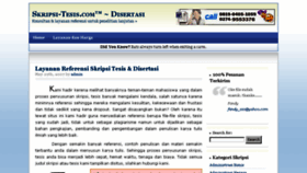 What Skripsi-tesis.com website looked like in 2016 (7 years ago)