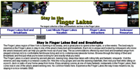 What Stayfingerlakes.com website looked like in 2016 (7 years ago)
