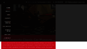What Sarasotacarmuseum.org website looked like in 2016 (7 years ago)