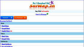 What Surwap.in website looked like in 2016 (7 years ago)
