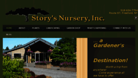 What Storysnursery.com website looked like in 2016 (7 years ago)