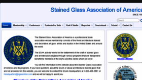 What Stainedglass.org website looked like in 2016 (7 years ago)