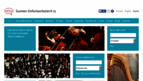 What Sinfoniaorkesterit.fi website looked like in 2016 (7 years ago)
