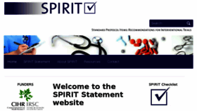 What Spirit-statement.org website looked like in 2016 (7 years ago)