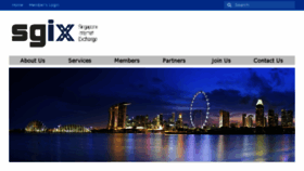 What Sgix.sg website looked like in 2016 (7 years ago)