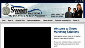 What Sweetmarketingsolutions.com website looked like in 2016 (7 years ago)
