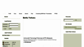 What Smpmuh1pwt.sch.id website looked like in 2016 (7 years ago)