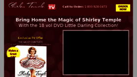 What Shirleytempletv.com website looked like in 2016 (7 years ago)