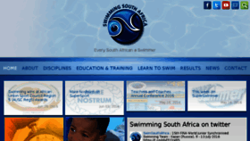 What Swimsa.org website looked like in 2016 (7 years ago)