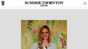 What Summerthorntondesign.com website looked like in 2016 (7 years ago)