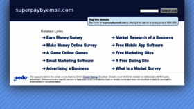 What Superpaybyemail.com website looked like in 2016 (7 years ago)