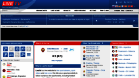What Sportlivetv.sx website looked like in 2016 (7 years ago)