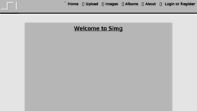 What Simg.us website looked like in 2016 (7 years ago)