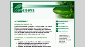 What Scentessence.com website looked like in 2016 (7 years ago)
