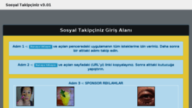 What Sosyaltakipciniz.com website looked like in 2016 (7 years ago)
